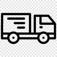 trucking, transport, freight, transportation icon svg