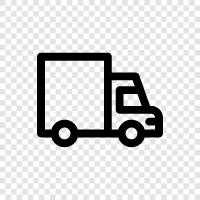 trucking, trucking industry, trucking company, truck driver icon svg