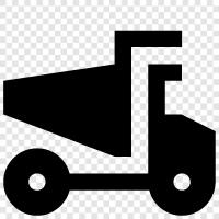 trucking, transport, haulage, cargo icon svg