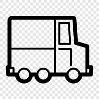 trucks, transport, trucking, cargo icon svg