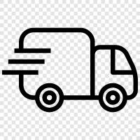 trucks, trucking, trucking company, trucking company name icon svg