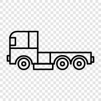 trucks, 4x4, off road, truck bed icon svg