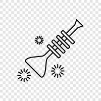 trompet müzik, brass enstrümanlar, müzik, performans ikon svg