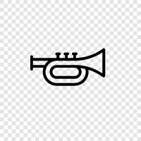 trumpet player, brass, brass instrument, brass music icon svg