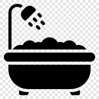 tub, bathroom, porcelain, tile icon svg