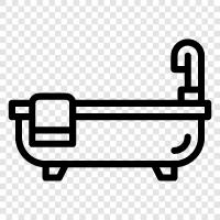 Wanne, Whirlpool, Dusche, Badewanne symbol