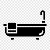 tub, bathroom, home, porcelain icon svg