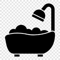 tub, porcelain, bathroom, tile icon svg