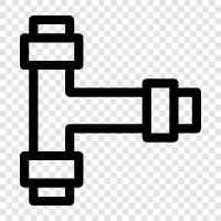 tubing, fitting, couplings, connectors icon svg