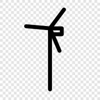 turbine, wind, wind turbine, energy icon svg