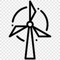 turbine, power, energy, generation icon svg