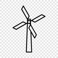 turbine, energy, power, renewable icon svg