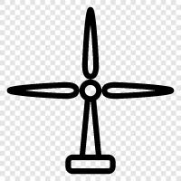 turbine, power, energy, renewable icon svg