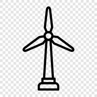 turbine, power, energy, renewable icon svg