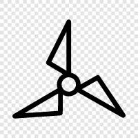 turbine, power, energy, Renewable Energy icon svg