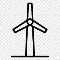 turbines, energy, power, renewable icon svg