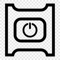 turn off the lights, turn off the TV, turn off the computer, turn off icon svg