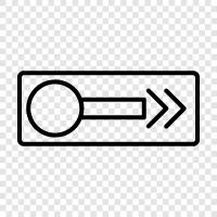 turn on, turn on the light, turn on the TV, switch on icon svg