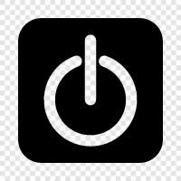 turn on, turn off, switch on, switch off icon svg