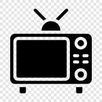 Television shows, Television programs, Television series, TV series icon svg