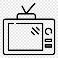 TV shows, TV channels, TV series, TV specials icon svg