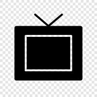 TV show, TV series, TV news, TV show review icon svg