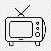 TV shows, streaming, shows, series icon svg