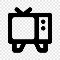 TV shows, cable TV, satellite TV, streaming TV icon svg