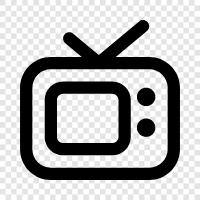 Television series, TV series, TV show, TV shows icon svg