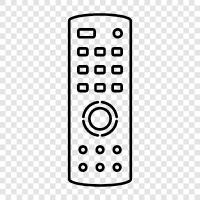 TV remote, TV remotes, TV controls, universal remote icon svg