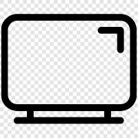 TV shows, TV series, TV series list, TV show list icon svg