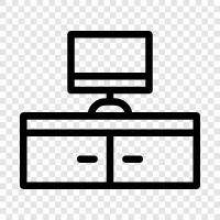 TV Stand icon svg
