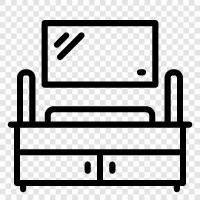 tv stand, tv stand for bedroom, tv table icon svg