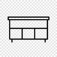 TV Stand, TV Unit Stand, TV Unit Holder, TV Unit Rack icon svg