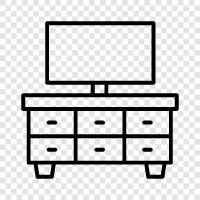 TV stand, stand for TV, TV stand for LCD, TV stand for icon svg