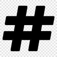 twitter, twitter hashtag, trends, top 10 icon svg