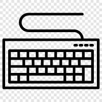 Typing, Keyboard Shortcuts, Keyboard Layout, Keyboard Keys icon svg