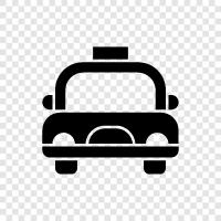 Uber, Lyft, Cab, Limo icon svg