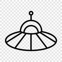 ufo sightings, ufo reports, ufo videos, ufo icon svg