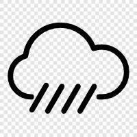 umbrellas, thunderstorms, precipitation, drops icon svg