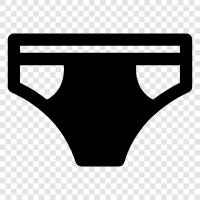 underwear, clothing, clothing for women, women s underwear icon svg