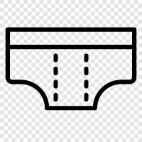 iç çamaşırı, pamuk, briefs, boxers ikon svg