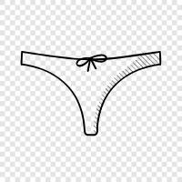 underwear, briefs, drawers, trousers icon svg