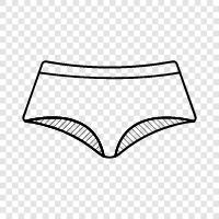 underwear, briefs, panty, pants icon svg