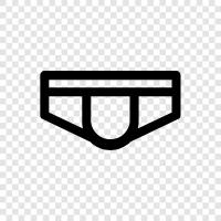 Unterwäsche, Slips, String, Trikot symbol