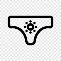 underwear, knickers, briefs, thongs icon svg