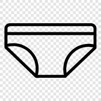 underwear, briefs, women s underwear, cotton icon svg