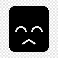 unhappy, unhappy ending, unhappy life, unhappy relationships icon svg