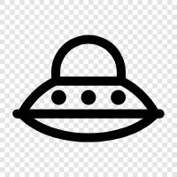 unidentified flying object, ufo sightings, extraterrestrial, spacecraft icon svg
