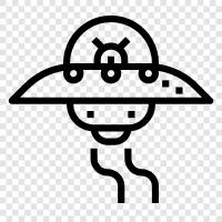 unidentified flying object, ufo sightings, alien, extraterrestrial icon svg